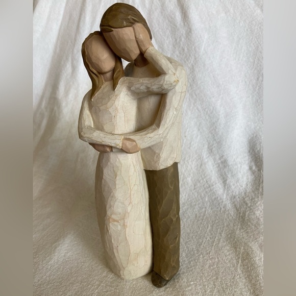 Willow Tree Together Figurine by Susan Lordi Man & Woman 9" Tall Couple Demdaco - Picture 2 of 5